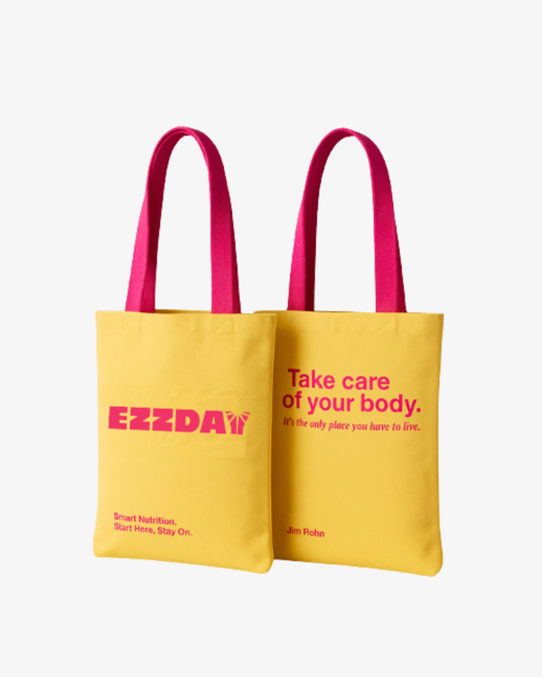 EZZDAY Everyday Canvas Tote Bag