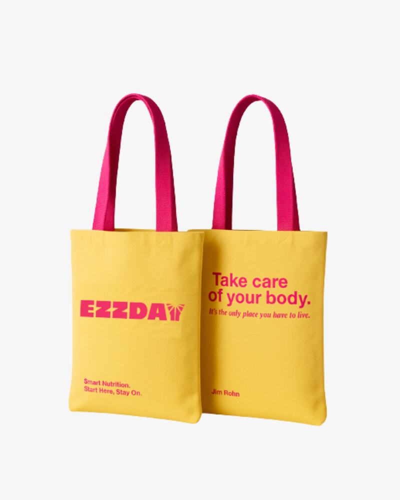 EZZDAY Everyday Canvas Tote Bag
