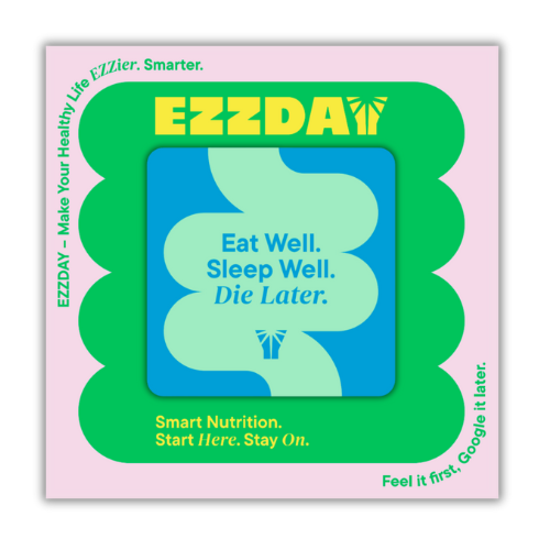 EZZDAY Smarter Fridge Magnet – Die Later Edition